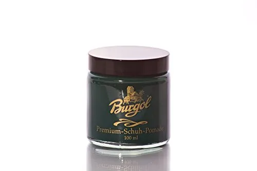 Burgol Premium-Schuh-Pomade Schuhcreme Grün