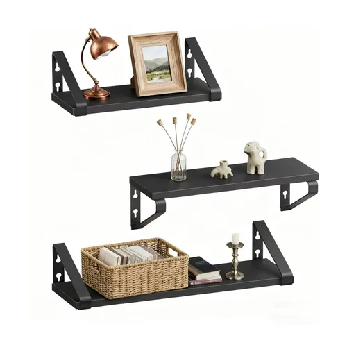 Wandregal Hängeregal Wandbrett Schweberegal Regalbrett Wandboard Set 3 Größen