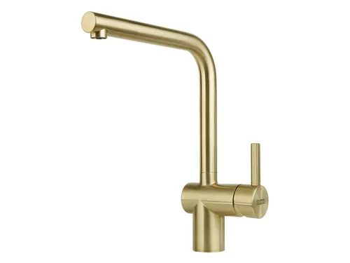 Franke Atlas Neo massiv Edelstahl Gold von Franke