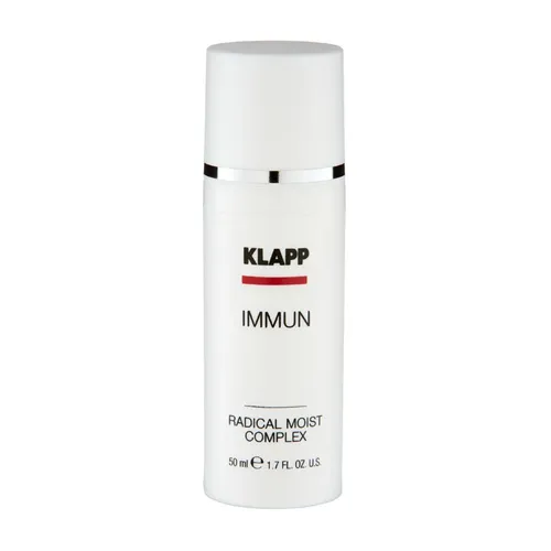 KLAPP Cosmetics Immun Radical Moist Complex Gel 50ml - Sonstige Gesichtspflegeartikel, ultraleichte Gel-Emulsion mit sofortiger Feuchtigkeit und Schutz vor lichtbedingten Hautschäden, ideal für fettige und lichtempfindliche Haut.