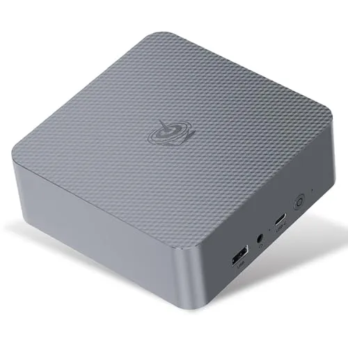 Beelink EQi12 Mini PC, Intel Core i3 1220P (10C/12T, bis zu 4,4GHz), 16GB DDR4 RAM 500GB M.2 PCIe4.0 SSD, Mini Computer Windows 11 Pro, 4K Dual Display/WiFi 6/BT5.2/Dual Gigabit LAN/USB3