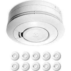 Ei Electronics Ei650 Rauchwarnmelder - Rauchmelder mit 10 Jahren Batterie, ausgezeichnet von Stiftung Warentest für höchste Zuverlässigkeit und Sicherheit – ideal für Schlaf- und Kinderzimmer.
