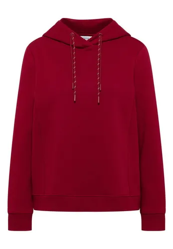 CECIL Hoodie mit Stickerei - Beaujolais Red, XL - Stylischer Damenpullover mit Kapuze und eleganter Stickerei. Perfekt für lässige Looks und bequem zugleich. Ideal für den Alltag!