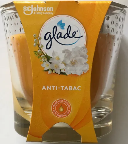 Glade Anti-Tabak Duftkerze im Glas 129 gr