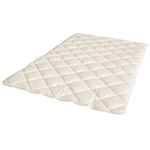 Öko Planet Wildseide Sommerbettdecke 200x220 cm - Leichte Seidendecke für den Sommer, ideal für kühlenden Schlaf und hohen Feuchtigkeitsausgleich, gefüllt mit nachhaltiger Tussah-Wildseide aus kontrolliert biologischem Anbau.