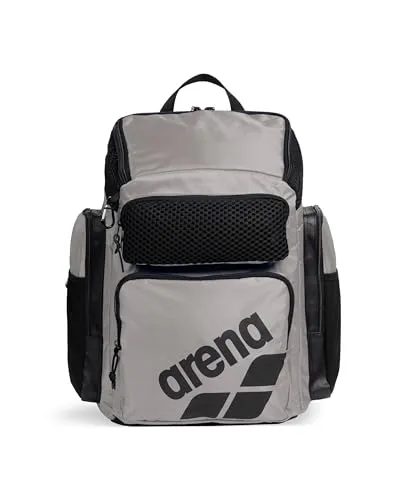 Arena Unisex Rucksack One Go Backpack 45 L - Geräumiger Rucksack mit 45L Volumen, ideal für Sport und Freizeit. Ausgestattet mit Aquabreathe für optimales Nässe-Management und atmungsaktivem Rückenteil für hohen Tragekomfort.