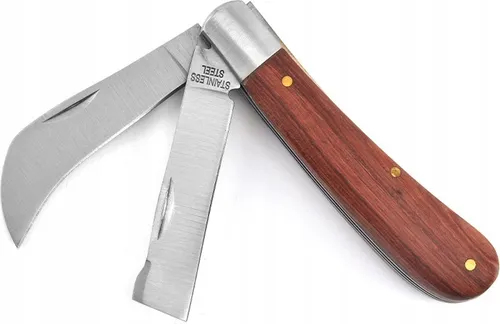 Doppeltes Veredelungsmesser für Pflanzen 2-in-1