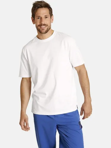 Jan Vanderstorm Herren Doppelpack T-Shirt Erke - Übergröße XL - 56/58 - Activewear-T-Shirts für Herren, im praktischen Doppelpack mit bequemem Rundhalsausschnitt. Aus weichem Baumwoll-Mix für hohen Tragekomfort und Atmungsaktivität. Ideal für jeden Anlass, erhältlich in mehreren Farben.