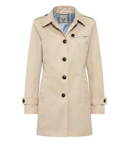 Fuchs Schmitt Kurzmantel Beige 50 EU – Stilvoll und Bequem - Eleganter Kurzmantel aus 58 % Baumwolle und 42 % Polyester, perfekt für jeden Anlass. Größe 50 in sand sorgt für einen zeitlosen Look und besten Tragekomfort.