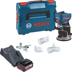 Bosch GKF 18V-8 Akku Kantenfräse mit Akku und Ladegerät