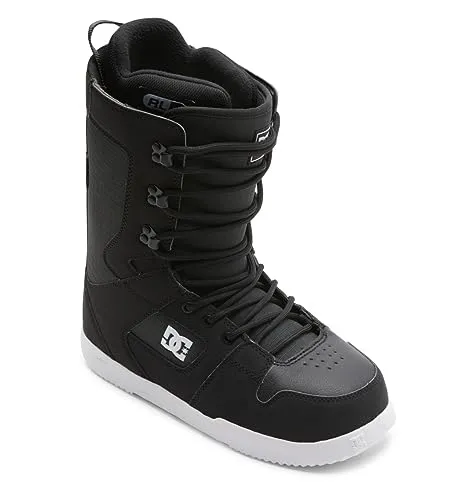 DC Shoes Phase Snowboardboots für Männer - Schwarz - Robuste Snowboardboots mit Schnürsenkeln, ideal für den sportlichen Einsatz. Bieten optimalen Halt und Komfort auf der Piste.