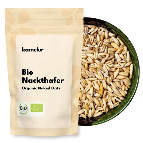  1kg Bio Nackthafer, Sprießkornhafer ohne Zusätze BIO 4,99 EUR/kg