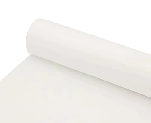 DecoHomeTextil Deco Himmel Vlies Tischläufer Tischband Weiß 30 cm x 25 Meter Dekoration Dekor