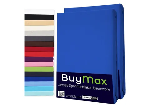 Bettlaken Blau von Buymax