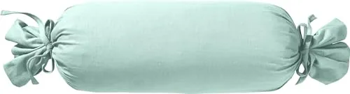 Erwin Müller Nackenrollenbezug Single-Jersey Murnau in türkis von Erwin Müller