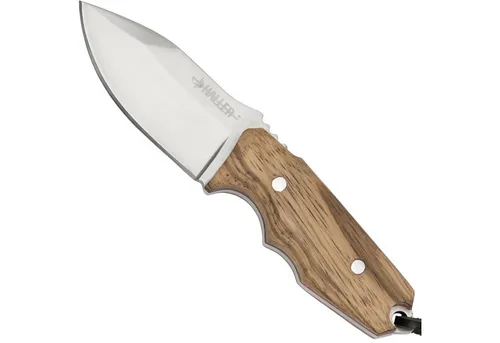 Haller Outdoormesser Zebraholz - Taschenmesser für Abenteuer - Taschenmesser mit elegantem Zebraholzgriff, ideal für Outdoor-Aktivitäten und vielseitige Anwendungen.