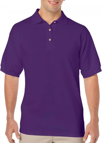 Gildan 8800 | Herren Jersey Poloshirt - Farbe: Purple - Größe: M