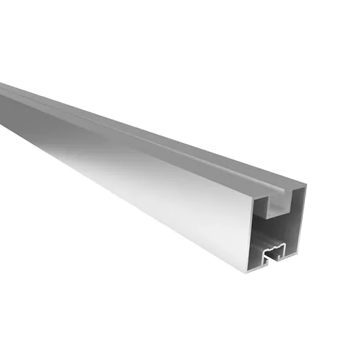 doitBau -20 Stück Montageschiene 2,4x0,4x0,4 m silber für Solarmodule | PV Modul Halterung | Effektive Balkonkraftwerk Halterung | Langlebige Schienen für Solarmodule | Aluprofil für Photovoltaik