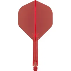 Target K-Flex Standard No2 Flight-System - Rot - 19mm/short von traget-deutsch