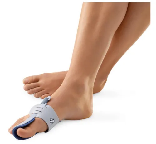 Bauerfeind ValguLoc Ballenzeh-Schiene für linken Fuß, Größe 1 - Medizinische Verbrauchsmaterialien für Ballen, bietet effektive Schmerzlinderung und Stabilisierung des großen Zehs für mehr Komfort und Beweglichkeit.