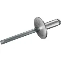Produktbild GOEBEL 250 Popnieten Aluminium Stahl 4,8 x 25,0 mm Großkopf Niete Blindniete Nieten Blindniete Standard