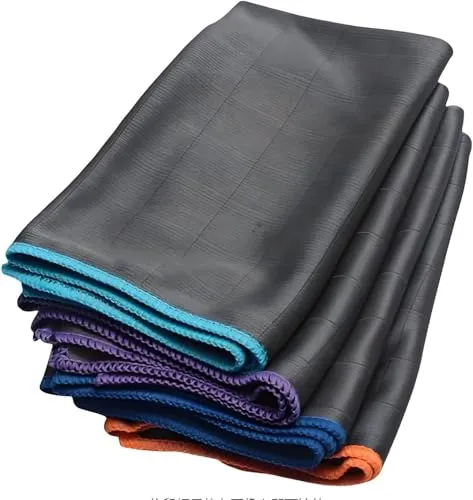 XSUFNER TopClean- Reinigungstuch aus Kohlefaser – 2/3/4 Handtuch, streifenfreie Reinigung, 40 x 50 cm, für Glas, Glas, Brillen, Geschirr, Küche, Haushalt
