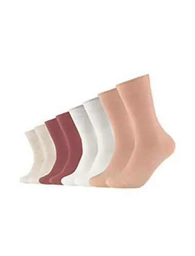 s.Oliver Socken 8er Pack für Männer und Frauen - Bequeme und pflegeleichte Socken im Materialmix für optimalen Sitz. Mit weichem Bund ohne Nähte, mittelhohem Schaft und breitem, weichem Bund für besten Komfort. Ideal für den täglichen Einsatz.