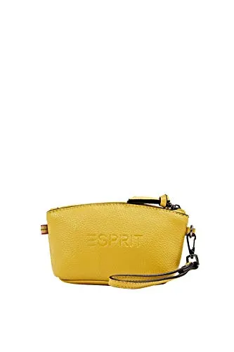 ESPRIT Kleiner Kosmetikbeutel in Leder-Optik