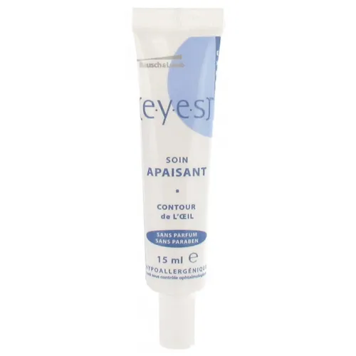 Eyes Beruhigende Pflege 15 ml ist ein Gel, das Rötungen, Spannungsgefühle und Sc