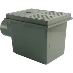 Marley Ballfix-Kellerablauf DN 110 mit Dreifachrückstauverschluss - Robuster Kellerablauf mit Dreifachrückstauverschluss, schützt zuverlässig vor Rückstau und ist ideal für sichere Entwässerung in Kellerräumen.