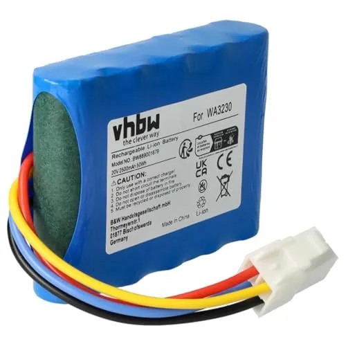 vhbw Akku Ersatz für Landxcape LA0002, LA0001 für Rasenmäher (2500mAh 20V Li-Ion)