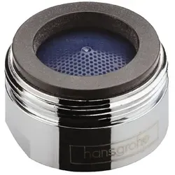 hansgrohe Luftsprudler für Waschtischmischer 13955000 - Sanitärinstallation, sorgt für einen spritzfreien Wasserfluss und reduziert den Wasserverbrauch um bis zu 50%.