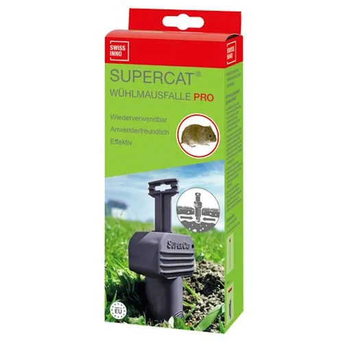 Wühlmausfalle SuperCat Schlagfalle Feldmaus Wühlmaus Schädlingsbekämpfung Maus