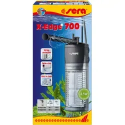 sera X-Edge – Eckfilter 700 - Eckfilter für Aquarien bis 300 Liter, leistungsstark und energieeffizient für klares Wasser und optimales Aquarienklima.