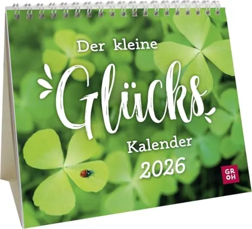 Mini-Kalender 2026: Der kleine Glückskalender von Groh