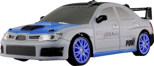Amewi RC-Auto 21107 Drift Sport Car 1:24 - Elektro Einsteiger Modell, grau, ideal für Kinder ab 6 Jahren und einfache Handhabung