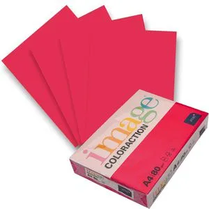 Antalis Coloraction London A4 80g rot Papier