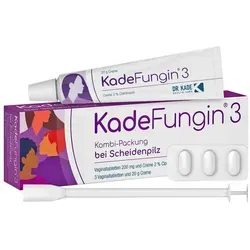 KadeFungin 3 Kombi-Packung bei Scheidenpilz