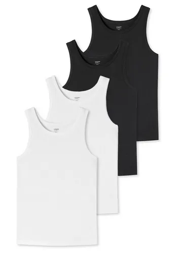 uncover by SCHIESSER Unterhemd 4er Pack Basic (Spar-Set, 4-St) Unterhemd / Tanktop - Baumwolle - Unterhemden mit perfekter Passform