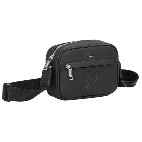 BOSS Ray Umhängetasche für Herren - Schwarz 50552625-001 - Elegante Umhängetasche aus hochwertigem Lederimitat für stilbewusste Männer. Ideal für den täglichen Gebrauch und praktische Aufbewahrung.