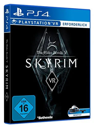 Skyrim VR für PS4 - The Elder Scrolls V - PC- & Videospiele, erlebe das epische Rollenspiel in virtueller Realität für ein immersives Abenteuer.