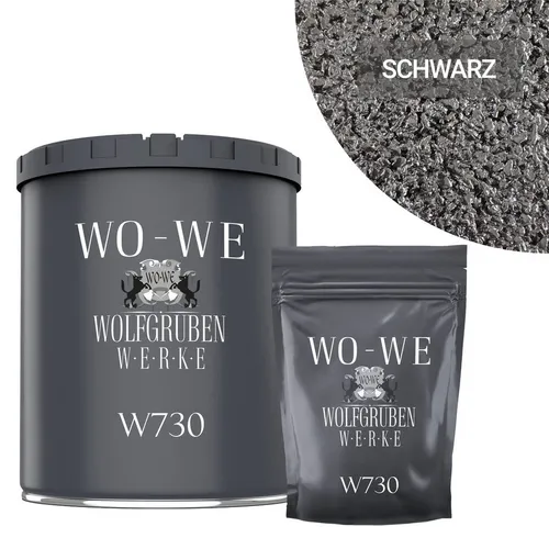 25Kg Steinteppich Set Marmorkies Schwarz 1-4mm - 2qm für kreative Bodenbeschichtung - Teppichbeläge mit 25 kg hochwertigen Marmorkies und 2k Bindemittel für langlebige und witterungsbeständige Oberflächen. Ideal für Innen- und Außenanwendungen, strapazierfähig und rutschfest.