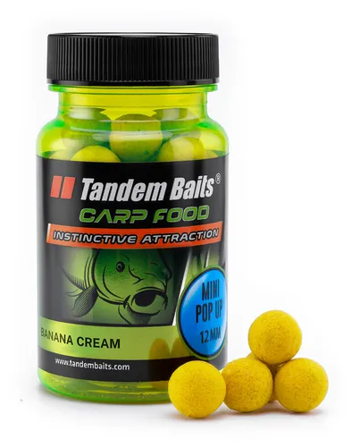 Carp Food Perfection Mini Pop-Up 12mm / 30g Bananencreme
