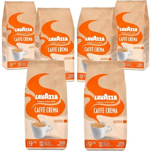 Lavazza Crema Gustoso 1 kg, 6er Pack