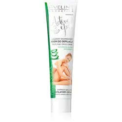 Eveline Cosmetics Active Epil Peelingcreme für Hände, Schultern und die Leistenregion mit Aloe Vera 125 ml