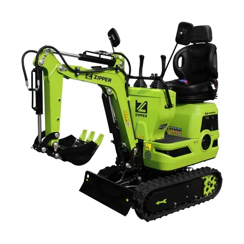 Zipper Benzin-Minibagger ZI-MBG600H 6,8kW 8,5kN kraft Gummikette Elektrostarter
