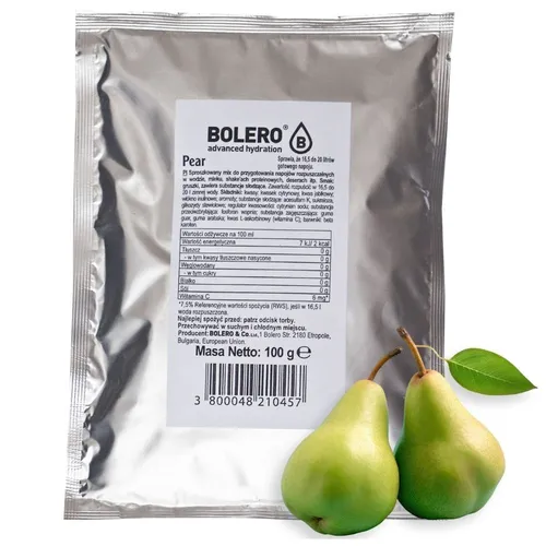 Bolero Beutel Instant Drink Birne - 100 g