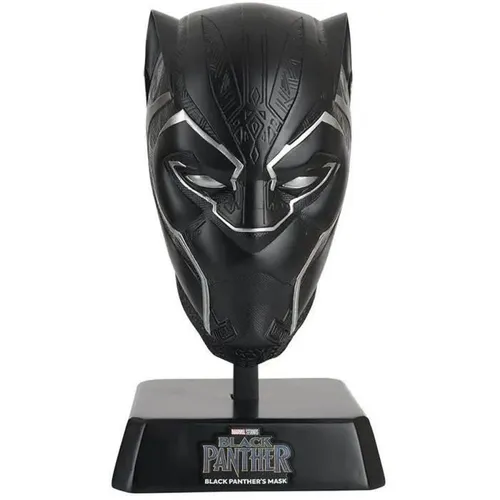 Replik Schwarzer Panther Maske 17Cm - Masken & Brillen für Erwachsene, detailgetreue Panther Maske für beeindruckende Kostümpartys und Karneval, Größe 17 cm