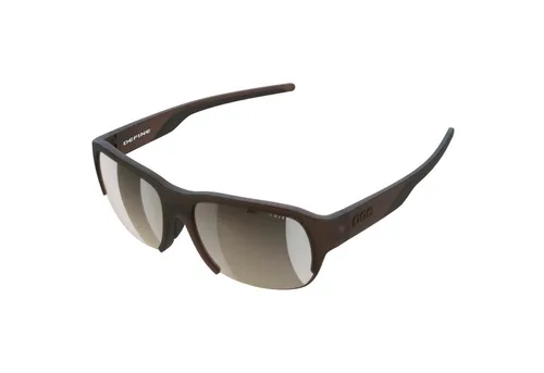 POC Define Sonnenbrille Axinite Brown Translucent - Sportliche POC Define Sonnenbrille in Axinite Brown Translucent mit Clarity-Technologie für optimale Sicht. Leichter Grilamid-Rahmen und rutschfeste Nasenpads bieten Komfort und Halt bei jedem Abenteuer.