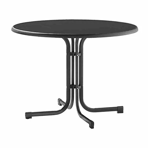 Sieger 236/G Boulevard-Klapptisch Ø 100 cm in grau von Sieger